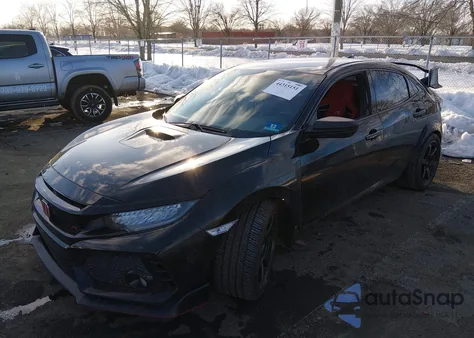 2019 Honda Civic Type R Touring z USA, uszkodzony, nr VIN SHHFK8G72KU202783